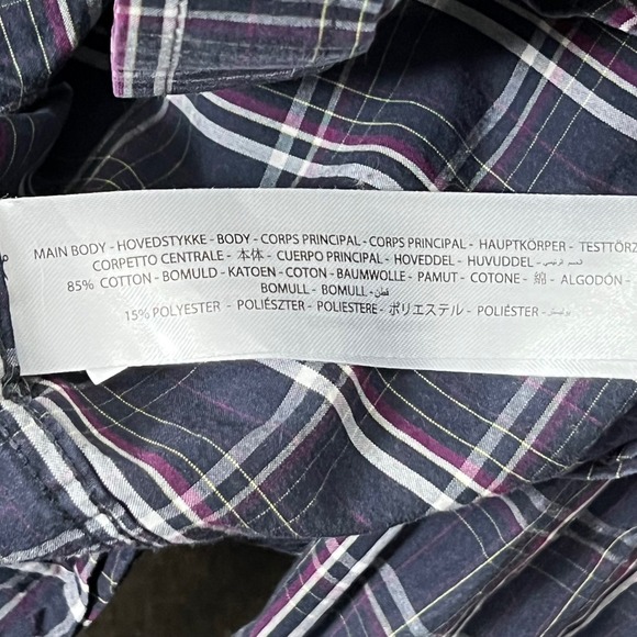 ARIAT PRO SERIES Boys Plaid Long Sleeve Button Down Shirt Size L 14-16 - Picture 5 of 7